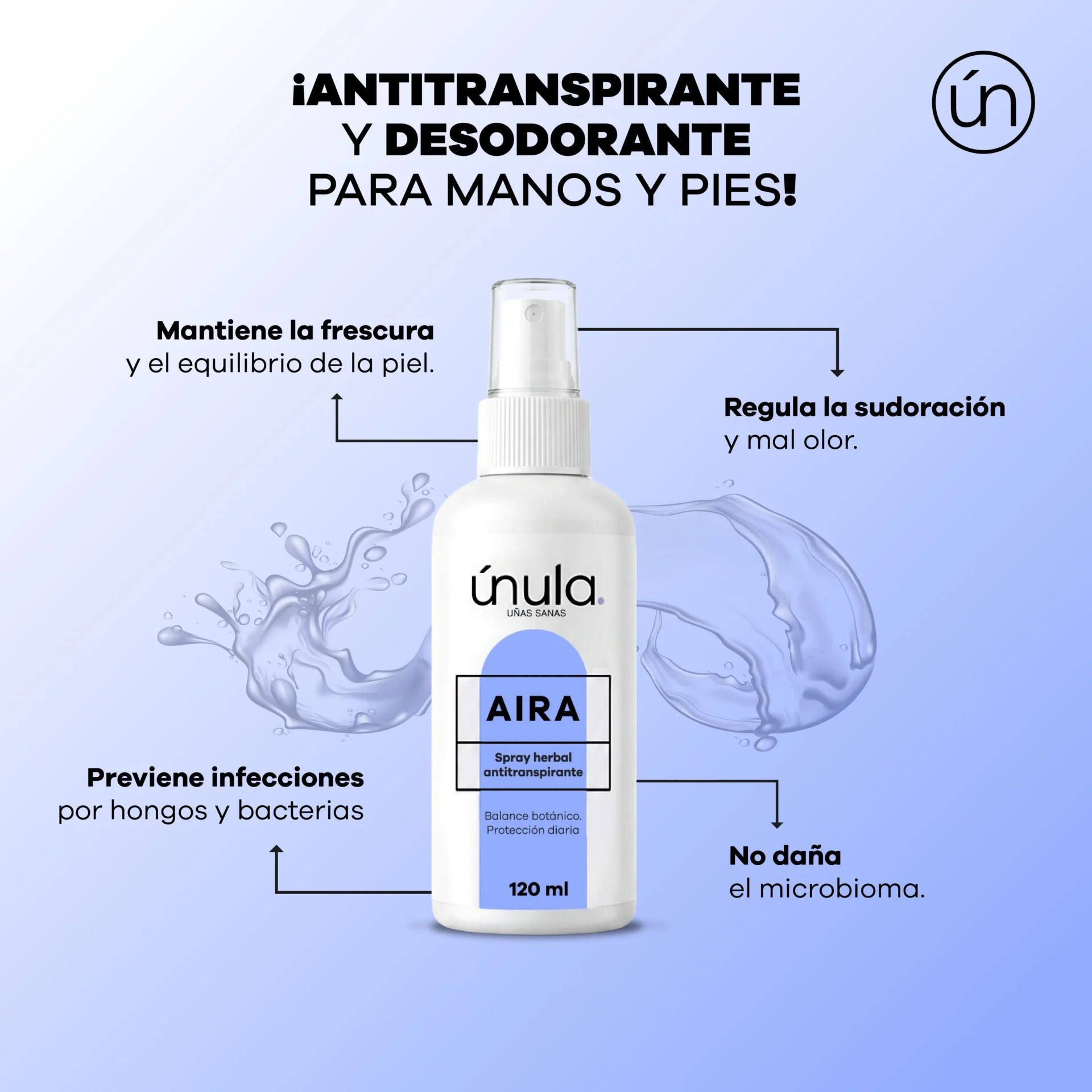 AIRA | Spray herbal para manos y pies - Imagen 2